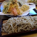 蕎麦切り わたなべ - 天せいろ