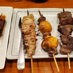 居酒屋鳥のぶ - レバー・せせり・キンカン・ハツ・砂肝