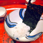 草喰 なかひがし - ✽ 煮えばな　少し芯が残るアルデンテ的食感