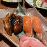 お寿司と焼鳥きっちん 祐星 - 鰻 & サーモン