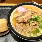 日本橋 讃岐うどん ほし野 - 肉うどんと鶏めしおにぎり