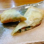 鯉幟 - 納豆春巻き（手作りでたっぷりの納豆）