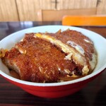 Doraibuin Tokachi - かつ丼 990円(税込)。