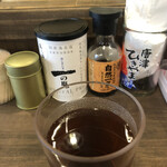 佐賀みつせ鶏 酒場 高しな - 麦茶