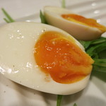 レンゲ - 25年6月　タパス　烏骨鶏の味玉子　白トリュフ塩