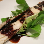 レンゲ - 25年6月　明石産でんすけ穴子のステーキ　アップ