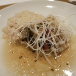 レンゲ - 25年6月　鹿児島産　九重の香り蒸し　リゾット添え