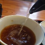 食煅 もみじ - 割りスープも滋味深い