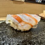 鮨旬美西川 - 三河一色産車海老　生