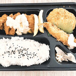 本家かまどや - スペシャルカルボナーラカラアゲ弁当