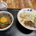 徳島ラーメン奥屋 本店 - 丼も美味しかった〜♪