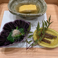 うなぎと炭焼 久松 - 【’22.12】前菜三種