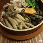 そばうどん 山びこ - お茶碗2膳分の釜飯