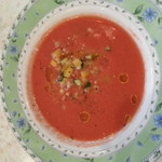 ドン・キホーテ - 130614　ガスパチョ（キュウリ、トマト、玉ねぎなど）