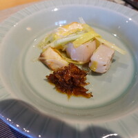 旬華 なか村 - イズミダイと帆立のソテー