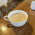 フダンカフェ - セットのスープ(アップ)♪