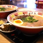 Hakata Yatai Ramen Ikkousha - 味玉屋台豚骨ラーメン