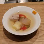 GINZA SUSHI BANYA KAI - 葱鮪スープ