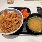 Yoshinoya - 牛丼　並つゆだくキムチセット