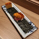 GINZA SUSHI BANYA KAI - カステラ玉子 ＆ 座銀ロール