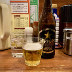 かつれつ四谷たけだ - ◇中瓶