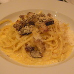 イタリア料理 クリノコ - リングイネのカルボナーラ