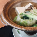 Daichousou - 朝食：湯豆腐