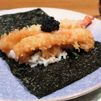 天冨良 麻布よこ田 恵比寿ガーデンプレイス店 - 車海老とズワイガニの天巻
