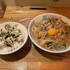 とんこつラーメン 博多屋台 - 肉ラーメン　ぶたマヨご飯