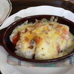 カフェ・レストラン モーツァルト - バターライスとトマトのドリア（2007年10月）