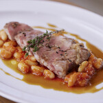 RESTAURANT CREA - セットメニュー／選べるメイン料理：国産豚ロース肉のグリエ