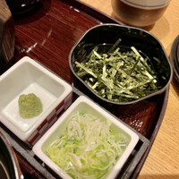 ひつまぶし名古屋備長 大名古屋ビルヂング店 - 薬味