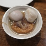初代炙り家 弌  - ・「お通し(¥330)」
