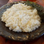 らっきょ - ライス大盛♪