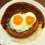 Hyakuten Yama Kare - ウインナカレー600円