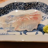 枯淡 - お造りはひらめ