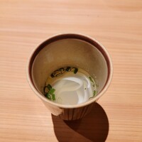 枯淡 - のれそれを蛤出汁で