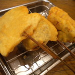 串かつ でんがな - 5本セット(牛)(チキン)(ウィンナー)(なす)(たまねぎ)