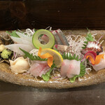かもめ食堂 - 刺し身の盛合せ