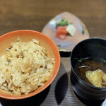 満天の宿 - 食事 止椀 香の物