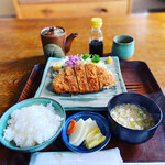 Katsu Hana - ロースかつ御膳 1,250円