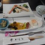 夢かぐら - 蟹は控えめでした。