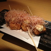 八吉 新橋店 - 美味しい！名物！子持ち昆布の串揚げ