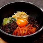 Yakiniku Sukiyaki Jun - 石焼ビビンバ　￥1,180