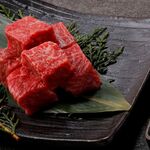 焼肉すき焼き 純 - 黒毛和牛 赤身肉モモのひとくちステーキランチ（約120ｇ）￥1,780