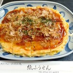 紙ふうせん - お好み焼き（エビ玉）660円