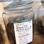 バッグタウンコーヒー - 「タンザニア Acacia Hills パカマラ ハニー」。御店にて撮影。