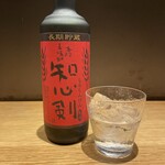 Tenpura Tentora - 知心剣（麦焼酎、大分県）