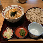 蕎麦酒処つきじ庵 - 親子丼セット(1,150円)