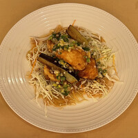 赤坂 四川飯店 - 2023.01.23（水）　スペシャルセット （白身魚の揚げ物）　3000円 （税込）